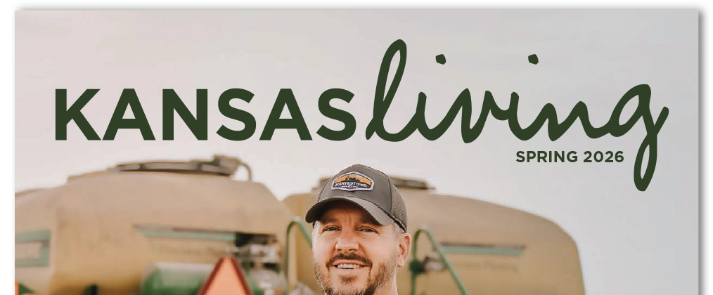 Kansas Living magazine cover