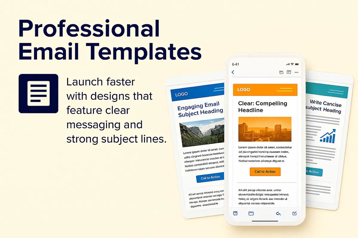 Container #4 Professional Email Templates