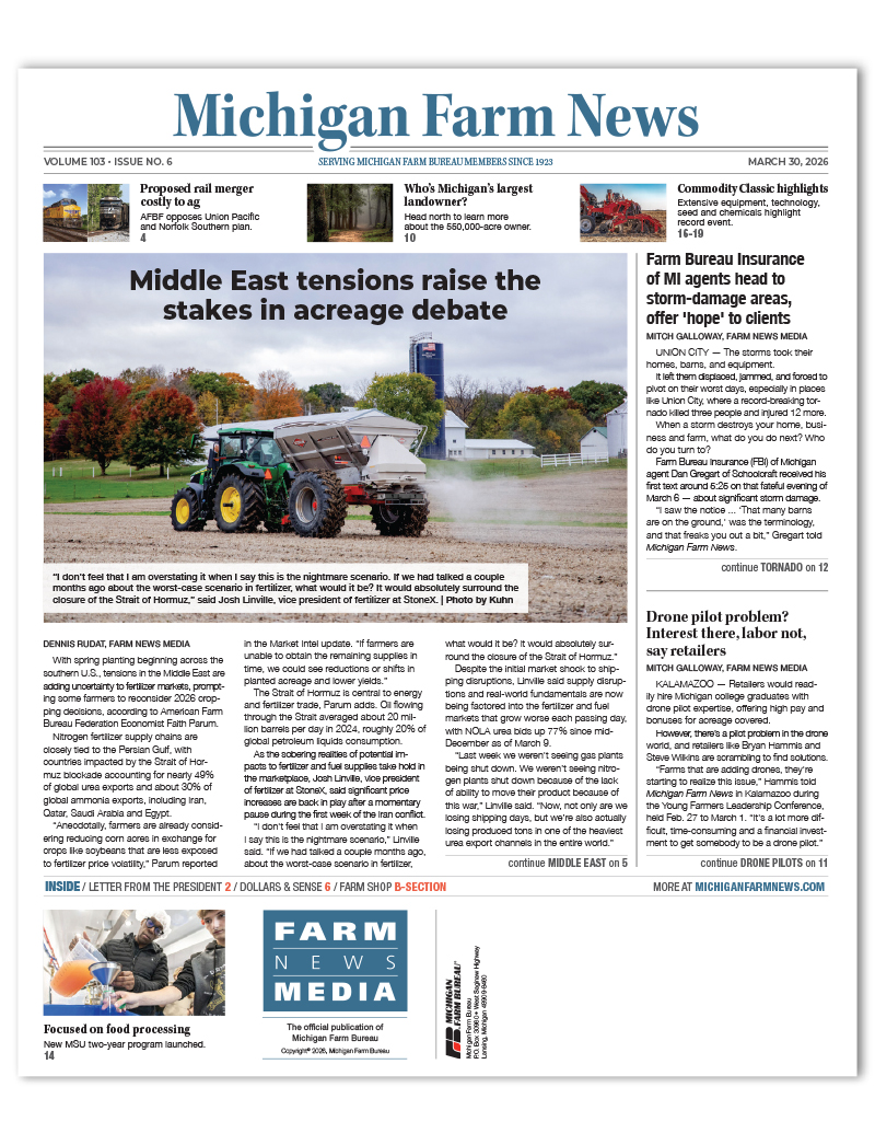 Michigan Farm News, newspaper