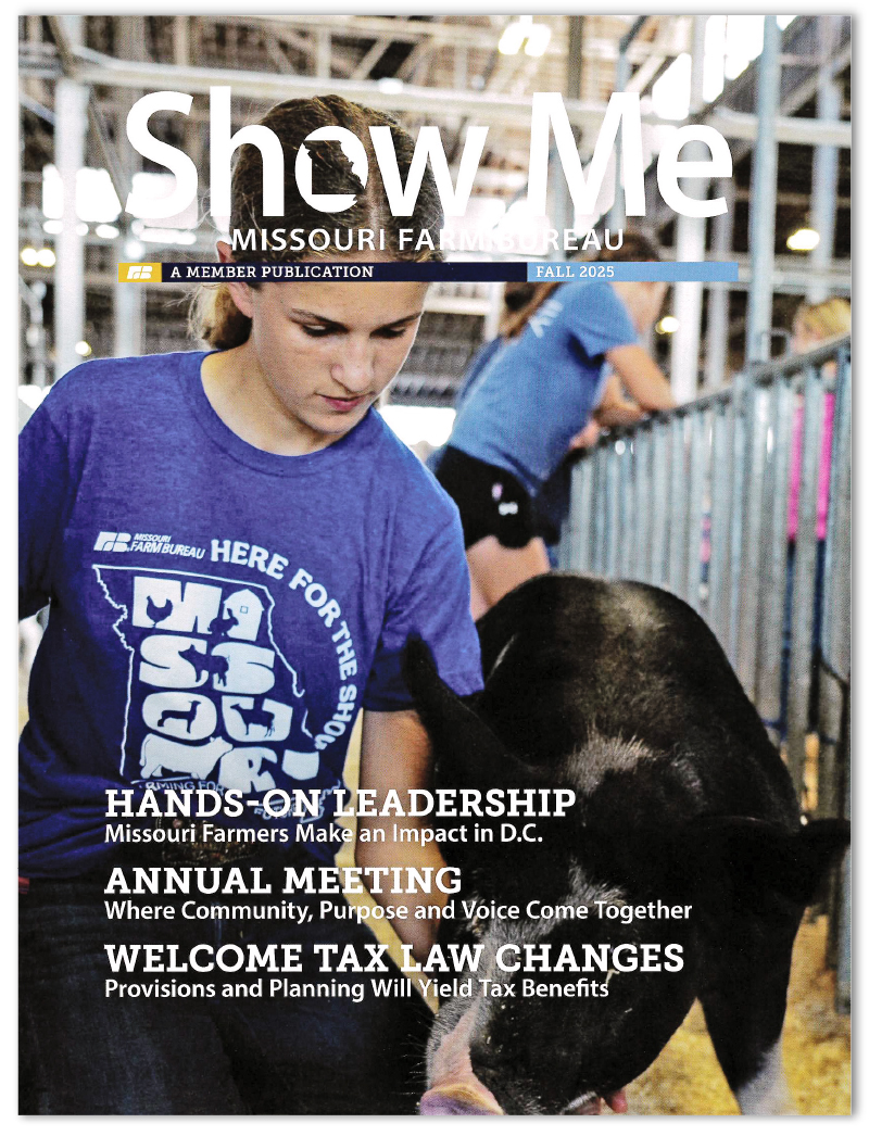 Missouri Show Me Magazine, Missouri Farm Bureau, magazine