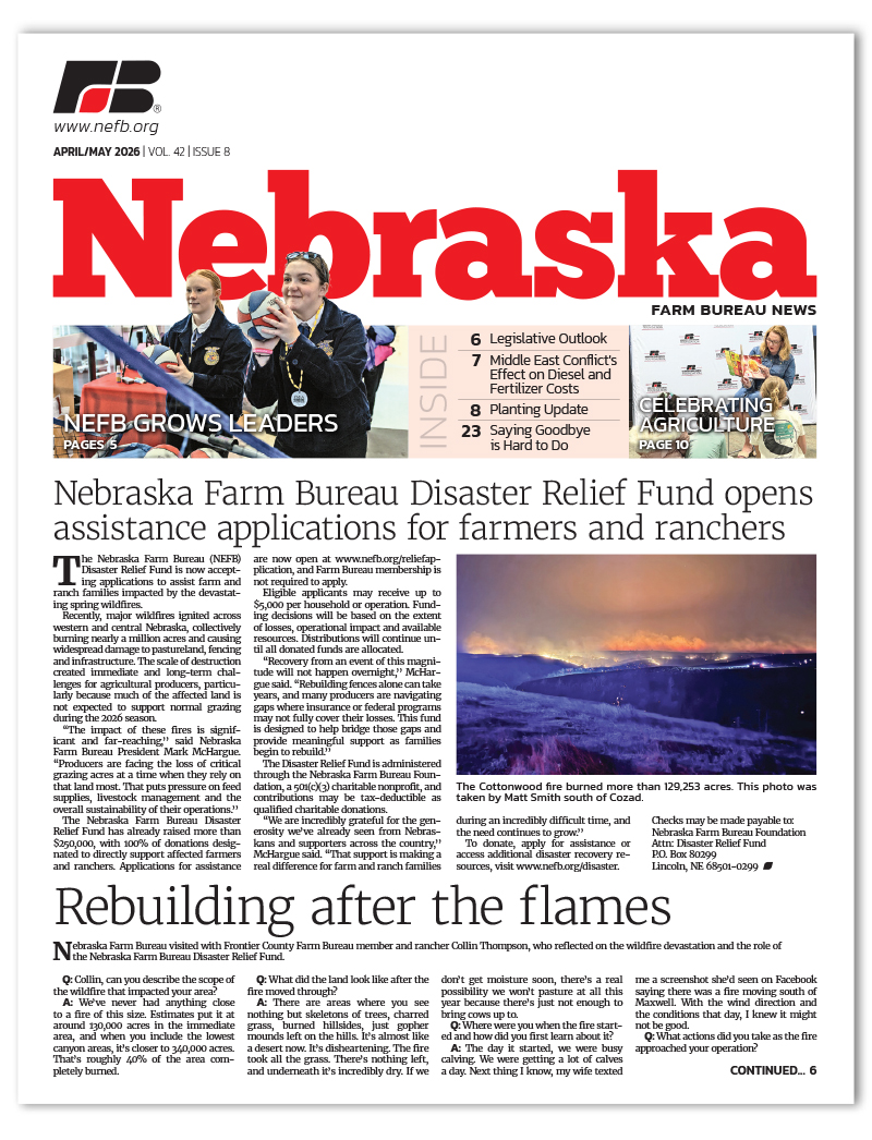 Nebraska Farm Bureau News, newspaper