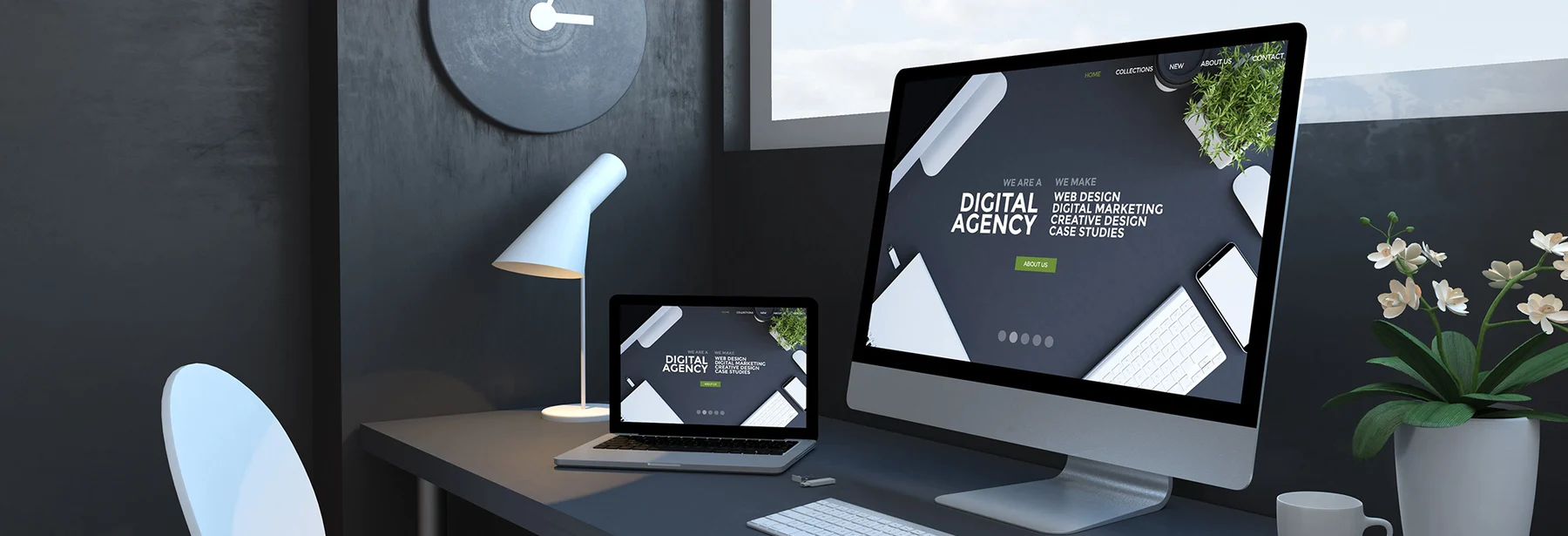 Website Design Product Page Header Image