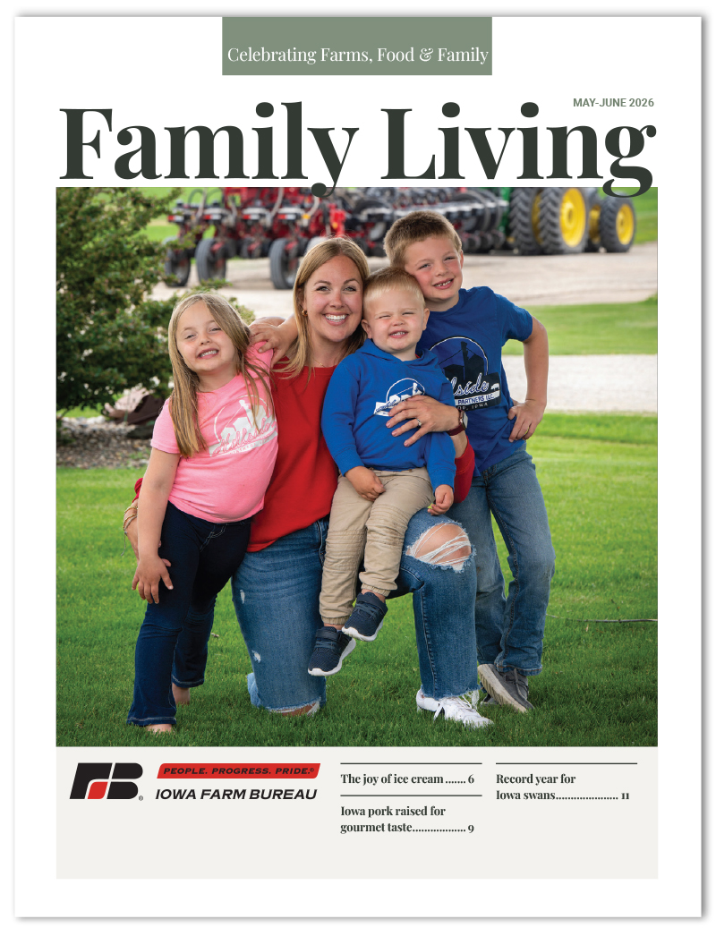 Family Living magazine cover